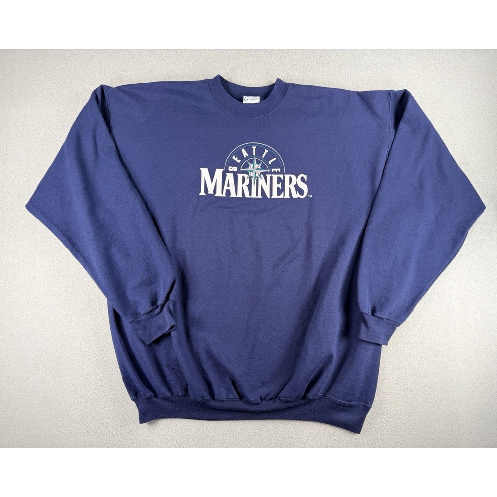 VTG? Seattle Mariners Crewneck Sweatshirt XL Graphic Logo
